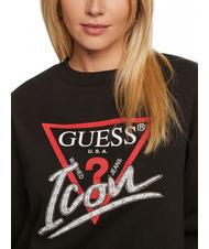 GUESS ICON Sudadera con cuello redondo jetbla - Sudaderas de mujer - 3