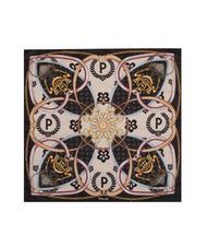 POLLINI HEARTS TWILL Bufanda negro - Bufandas - 2