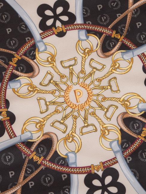 HEARTS TWILL Bufanda negro - Bufandas