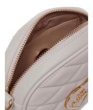 LOVE MOSCHINO ROMANTIC Microbolso de hombro Marfil - Bolsos Mujer - 3
