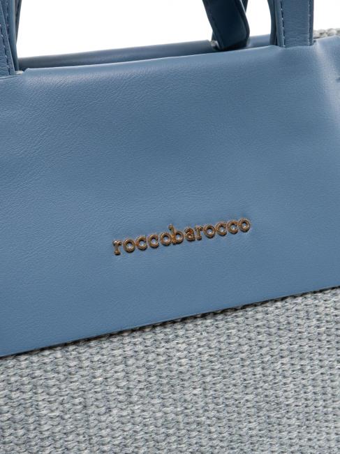 SOLE Bolsa de la compra azul - Bolsos Mujer