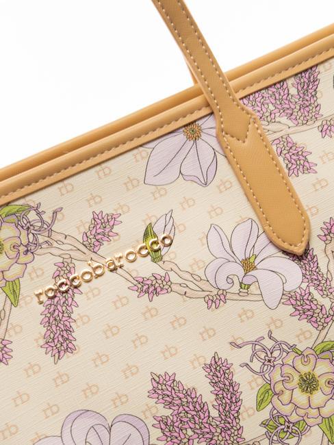 FLOWER MARKET Comprador de hombro blanquecino - Bolsos Mujer