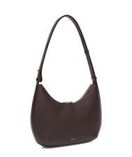 FURLA GOCCIA Bolso bandolera de piel martillada chocolate - Bolsos Mujer - 2