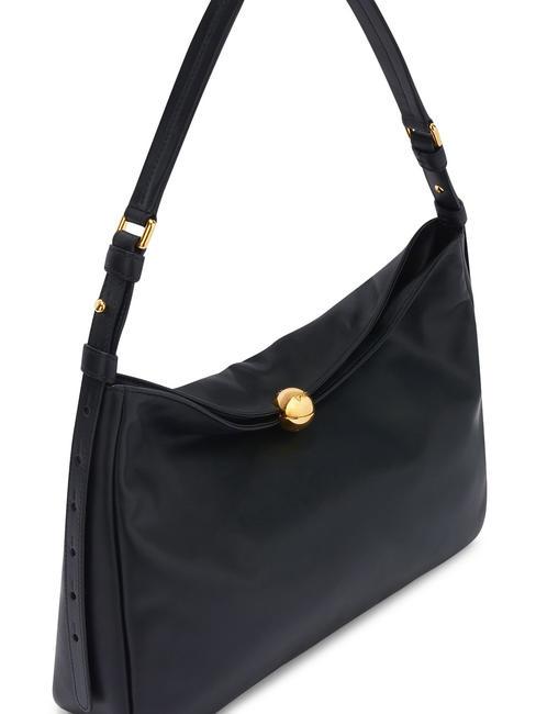 SFERA SOFT Bolso bandolera de piel negro - Bolsos Mujer