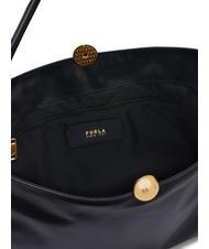 FURLA SFERA SOFT Bolso bandolera de piel negro - Bolsos Mujer - 5