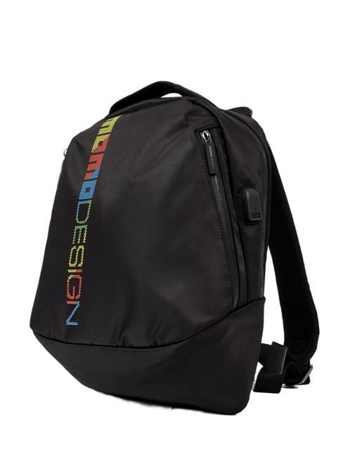 OVAL Mochila para PC de 15" negro/píxel - Mochilas Escuela & Tiempo Libre