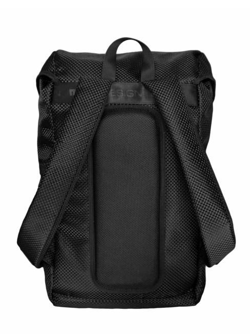 ECO CARBON URBAN Mochila de poli&eacute;ster reciclado negrologonegro - Mochilas Escuela & Tiempo Libre