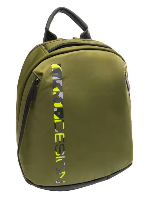 OVO Mochila para PC de 15" verde militar/multi - Mochilas Escuela & Tiempo Libre