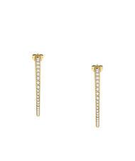 MORELLATO POETICA Pendientes semicirculares con cristales oro - Pendientes - 3