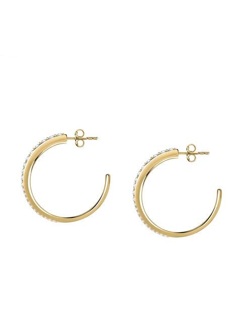 POETICA Pendientes semicirculares con cristales SILVER - Pendientes