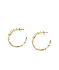 MORELLATO POETICA Pendientes semicirculares con cristales SILVER - Pendientes - 4