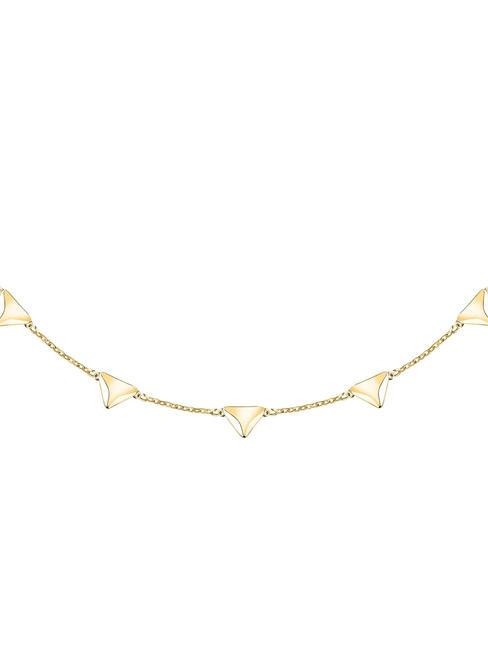 TRILLIANT Collar con dijes triangulares oro - Collares