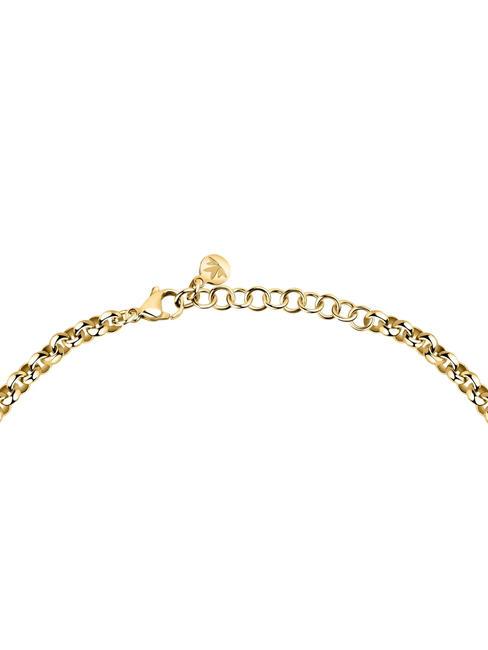 BAGLIORI Collar de cristal de colores oro - Collares