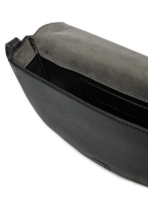 CK JEANS MINIMAL MONOGRAM Mini bolso de hombro pvh negro - Bolsos Mujer