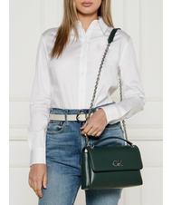 CALVIN KLEIN RE-LOCK  Bolso de hombro/bandolera verde palma - Bolsos Mujer - 5