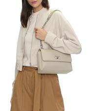 CALVIN KLEIN RE-LOCK  Bolso de hombro/bandolera mañana gris - Bolsos Mujer - 5