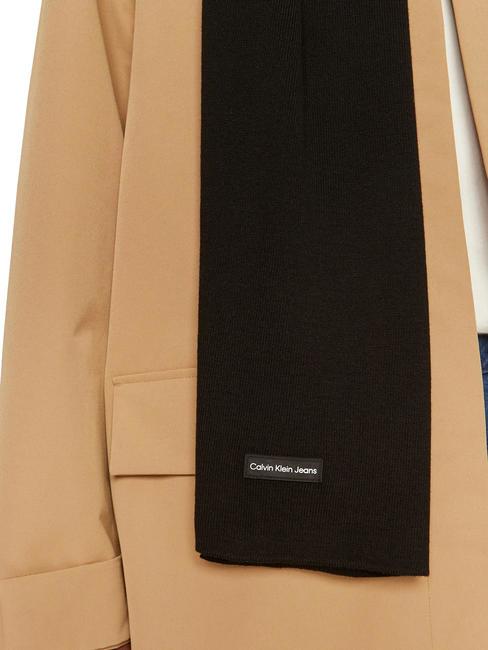 CK JEANS INST PATCH  Bufanda pvh negro - Bufandas