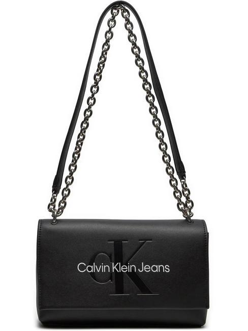 SCULPTED Convertible Bolso de hombro/bandolera negro/neutro - Bolsos Mujer