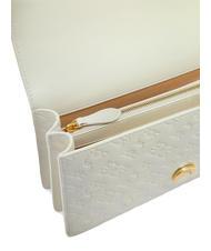 PINKO LOVE ONE CLASSIC Bolso de hombro/bandolera blanco seda-oro antiguo - Bolsos Mujer - 3