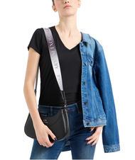 ARMANI EXCHANGE SMALL HOBO bolsa de hombro negro - Bolsos Mujer - 6
