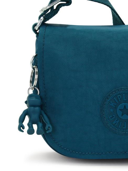 LOREEN MINI Mini bolso con solapa para el hombro esmeralda c&oacute;smica - Bolsos Mujer