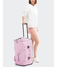 KIPLING TEAGAN Bolso trolley mediano rosa floreciente - Trolley Semirrígidos - 8