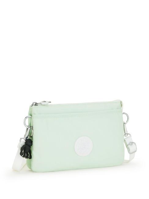 RIRI S Bolso mini plano aireado verde c - Bolsos Mujer