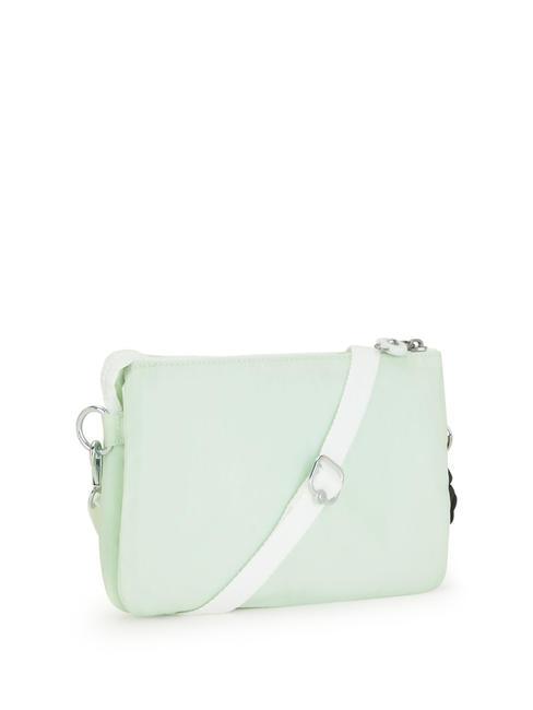 RIRI S Bolso mini plano aireado verde c - Bolsos Mujer