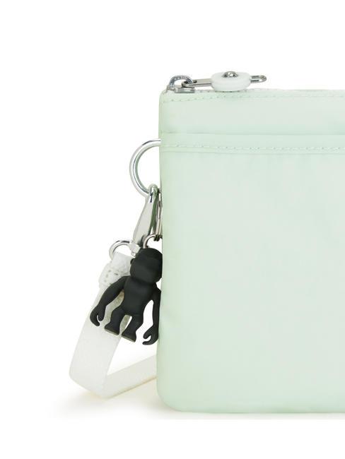 RIRI S Bolso mini plano aireado verde c - Bolsos Mujer