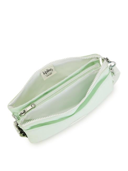 RIRI S Bolso mini plano aireado verde c - Bolsos Mujer