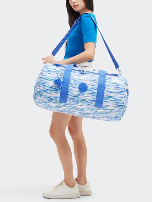 ARGUS M Bolso de lona grande con bandolera azul diluido - Bolsas de viaje