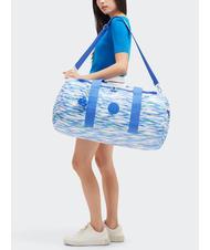 KIPLING ARGUS M Bolso de lona grande con bandolera azul diluido - Bolsas de viaje - 6