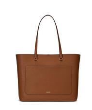 RALPH LAUREN KARLY  Bolso tote grande de piel lauren tan2 - Bolsos Mujer - 3
