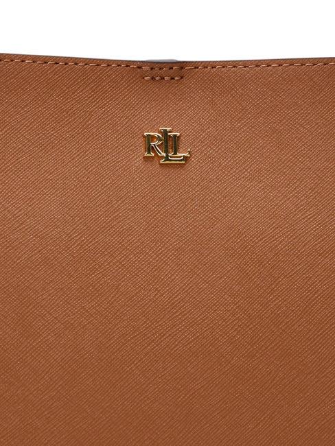 KARLY  Bolso tote grande de piel lauren tan2 - Bolsos Mujer