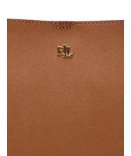 RALPH LAUREN KARLY  Bolso tote grande de piel lauren tan2 - Bolsos Mujer - 4