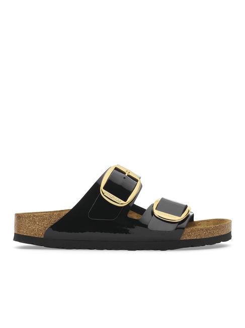 ARIZONA BIG BUCKLE Zapatilla de charol negro - Zapatos Mujer