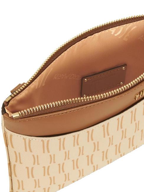 MONOGRAM Clutch Bolso de hombro crema - Bolsos Mujer