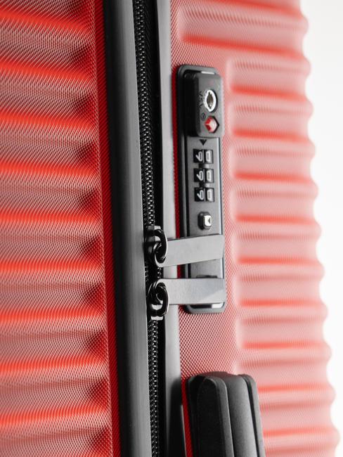 ADVENTURE Carro de gran tamaño rojo - Trolley Rígidos