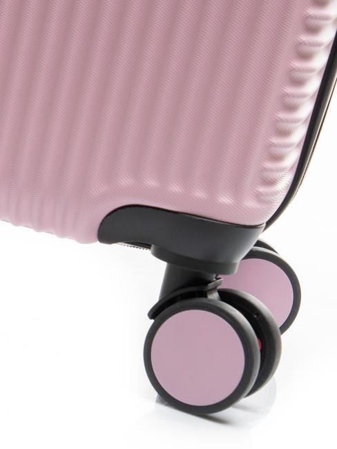 ADVENTURE Carro de tamaño mediano rosa - Trolley Rígidos