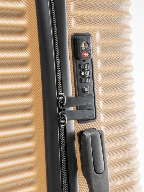 ADVENTURE Carro de tamaño mediano oro - Trolley Rígidos