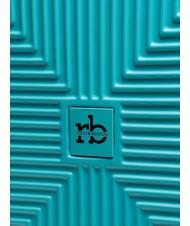 ROCCOBAROCCO ADVENTURE Carro de tamaño mediano surf azul - Trolley Rígidos - 7