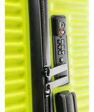 ROCCOBAROCCO ADVENTURE Carro de tamaño mediano verde ácido - Trolley Rígidos - 4