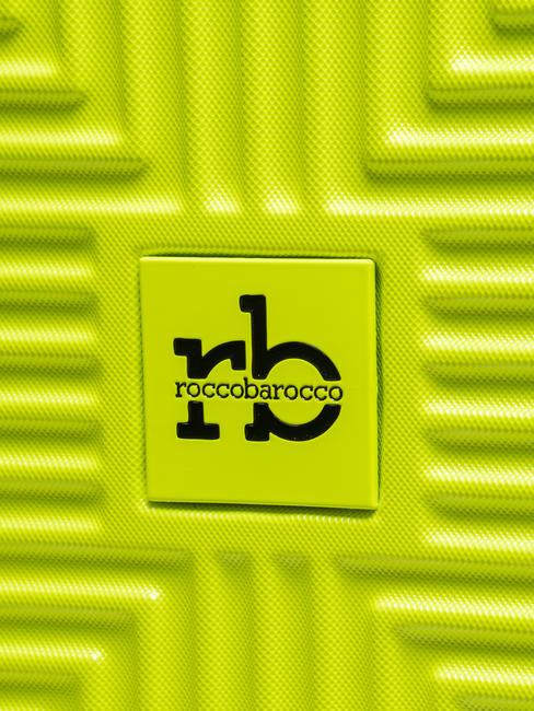 ADVENTURE Carro de tamaño mediano verde ácido - Trolley Rígidos