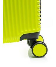 ROCCOBAROCCO ADVENTURE Carro de tamaño mediano verde ácido - Trolley Rígidos - 7