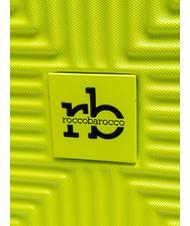 ROCCOBAROCCO ADVENTURE Carro para equipaje de mano verde ácido - Equipaje de mano - 7