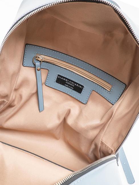 SMOOTH  Mochila de cuero AZUL SUAVE - Bolsos Mujer