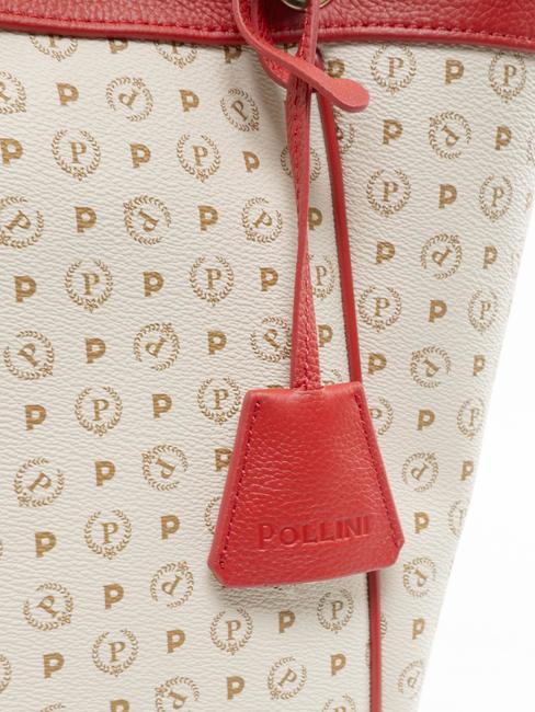 HERITAGE Bolso bandolera transformable Marfil / lac - Bolsos Mujer