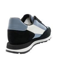 ARMANI EXCHANGE OSAKA Zapatillas Hombre negro+azul - Zapatos Hombre - 4