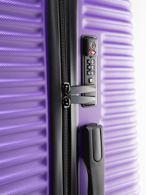 ADVENTURE Carro de gran tamaño púrpura - Trolley Rígidos