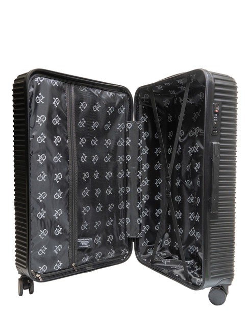 ADVENTURE Carro de tamaño mediano negro - Trolley Rígidos